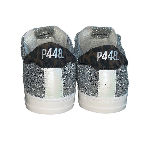 P448 Women's Ginevra Glitter F20-John Sport Shoes Sz 41 - NWB