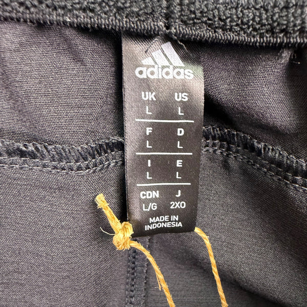 Adidas Mens Black Performance Athletic Shorts AEROREADY Size L - New