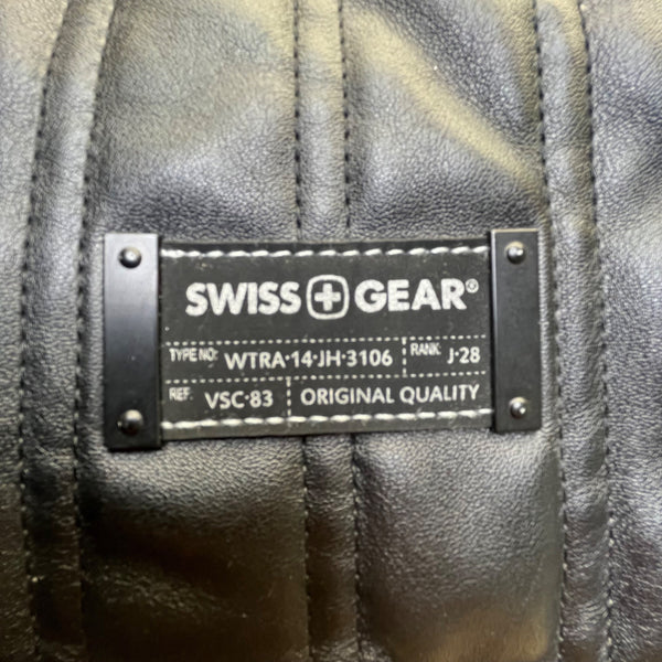 SwissGear Unisex Black & Gray Canvas Travel Laptop/Tablet Bag Backpack Size L