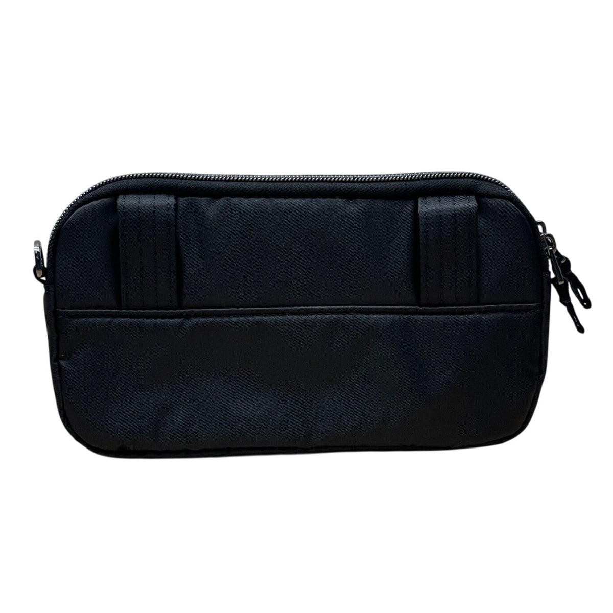 Lug Quilted Black Stitching Adjustable Strap Multi Pocket Coupe XL Crossbody Bag