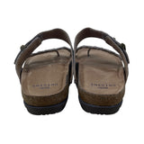 Earth Origins Womens Coco Brown Leather Braided Strap Orono Onida Sandals Sz 8.5