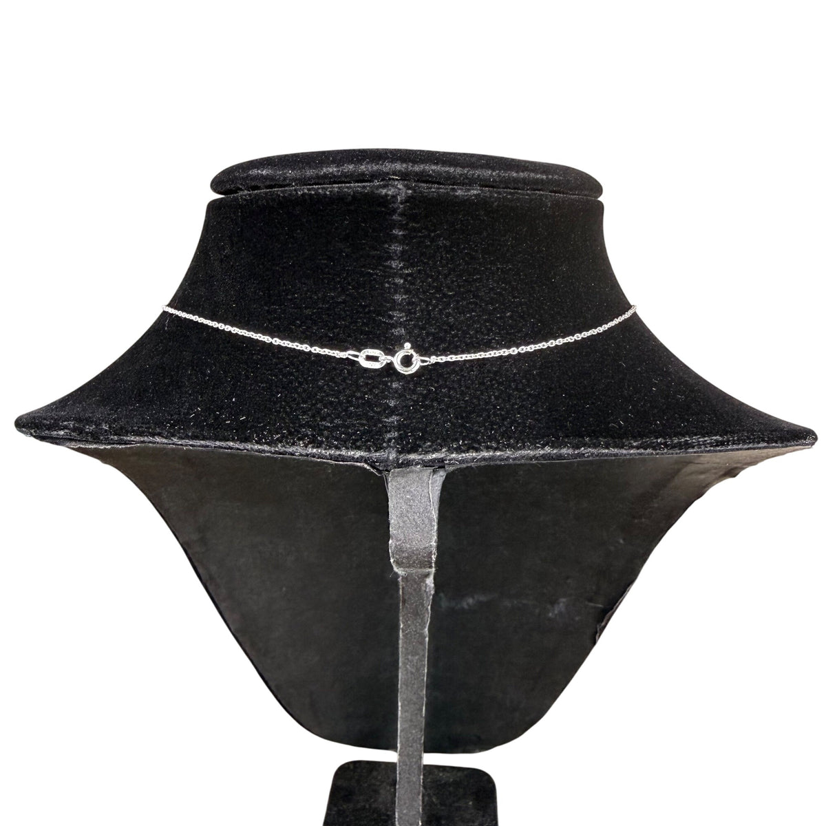 Sterling Silver 925 Womens Chain Necklace Blue Multicolor Pendant