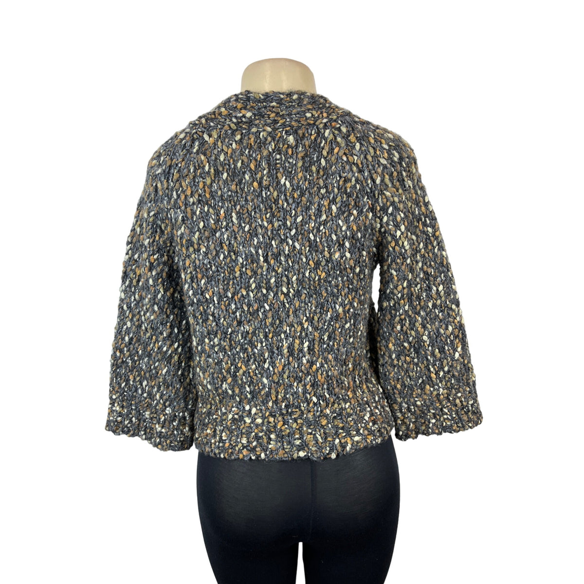 Leo & Nicole Women's Multicolor Knit Cardigan Size M