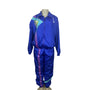 Sergio Tacchini Women's Royal Blue Tracksuit Sz 12