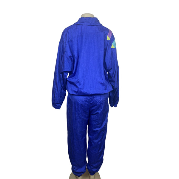 Sergio Tacchini Women's Royal Blue Tracksuit Sz 12