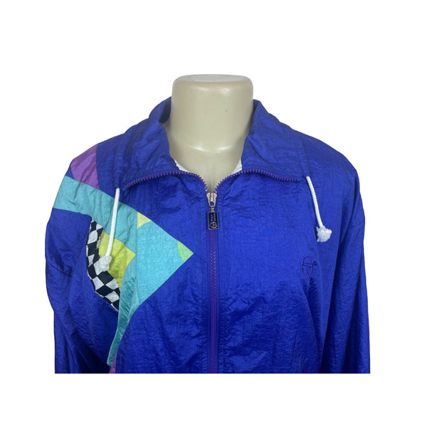 Sergio Tacchini Women's Royal Blue Tracksuit Sz 12