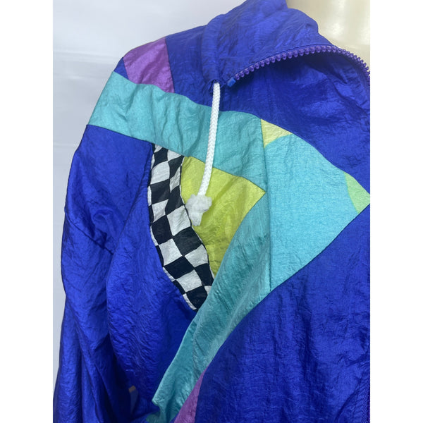 Sergio Tacchini Women's Royal Blue Tracksuit Sz 12