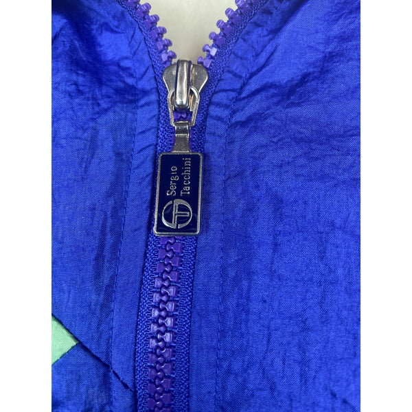 Sergio Tacchini Women's Royal Blue Tracksuit Sz 12