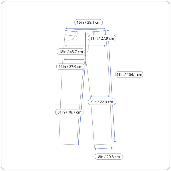 Red Kap Women's Navy Blue Straight Fit Work Pants Sz 30-32