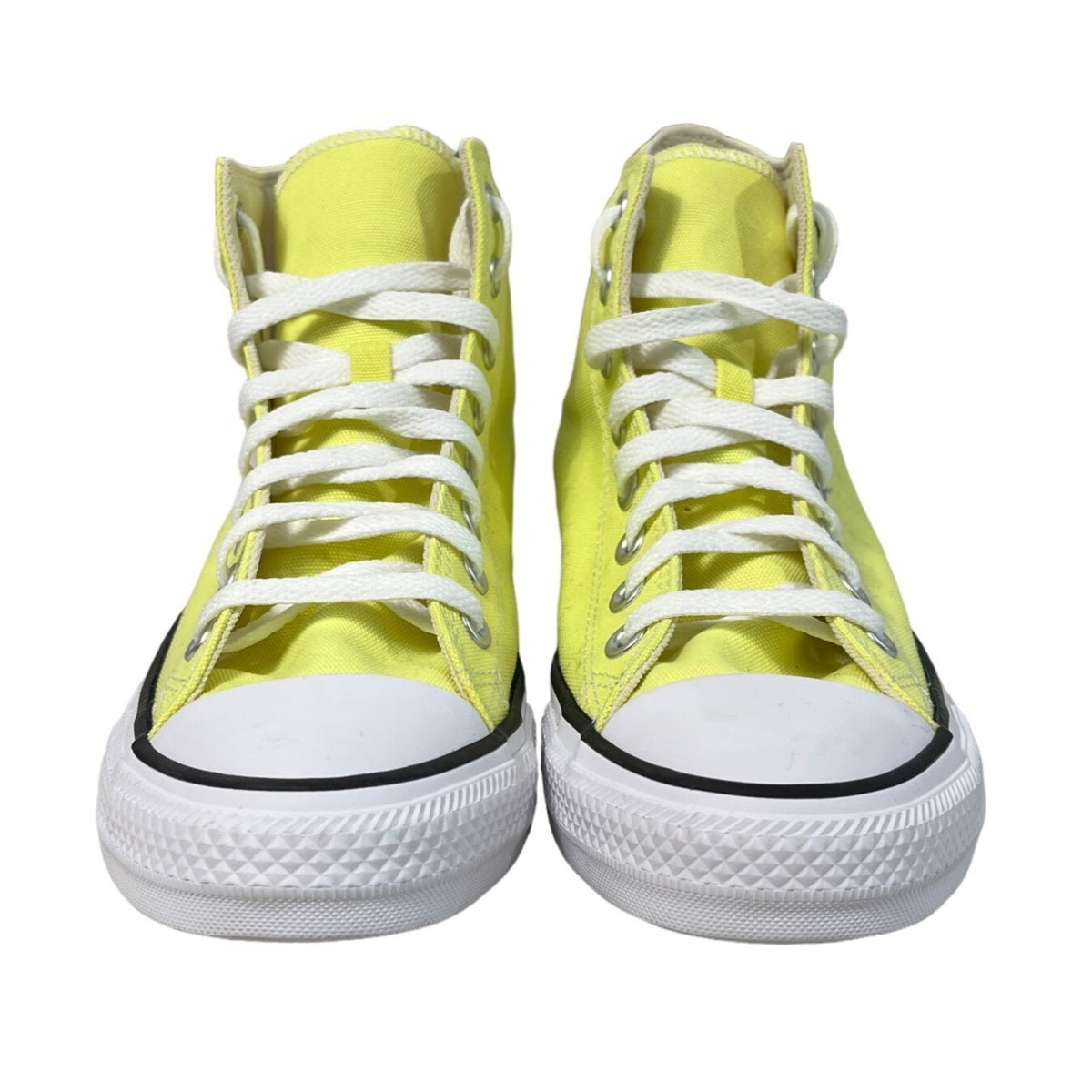 Converse All Stars Men Women High Top Yellow Sneakers Sz 7M - 9W - NWOB