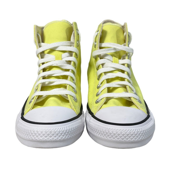 Converse All Stars Men Women High Top Yellow Sneakers Sz 7M - 9W - NWOB