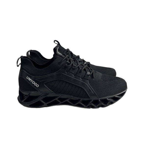 Umyogo Men's Black Running Shoes Sz 44 (US 10.5)