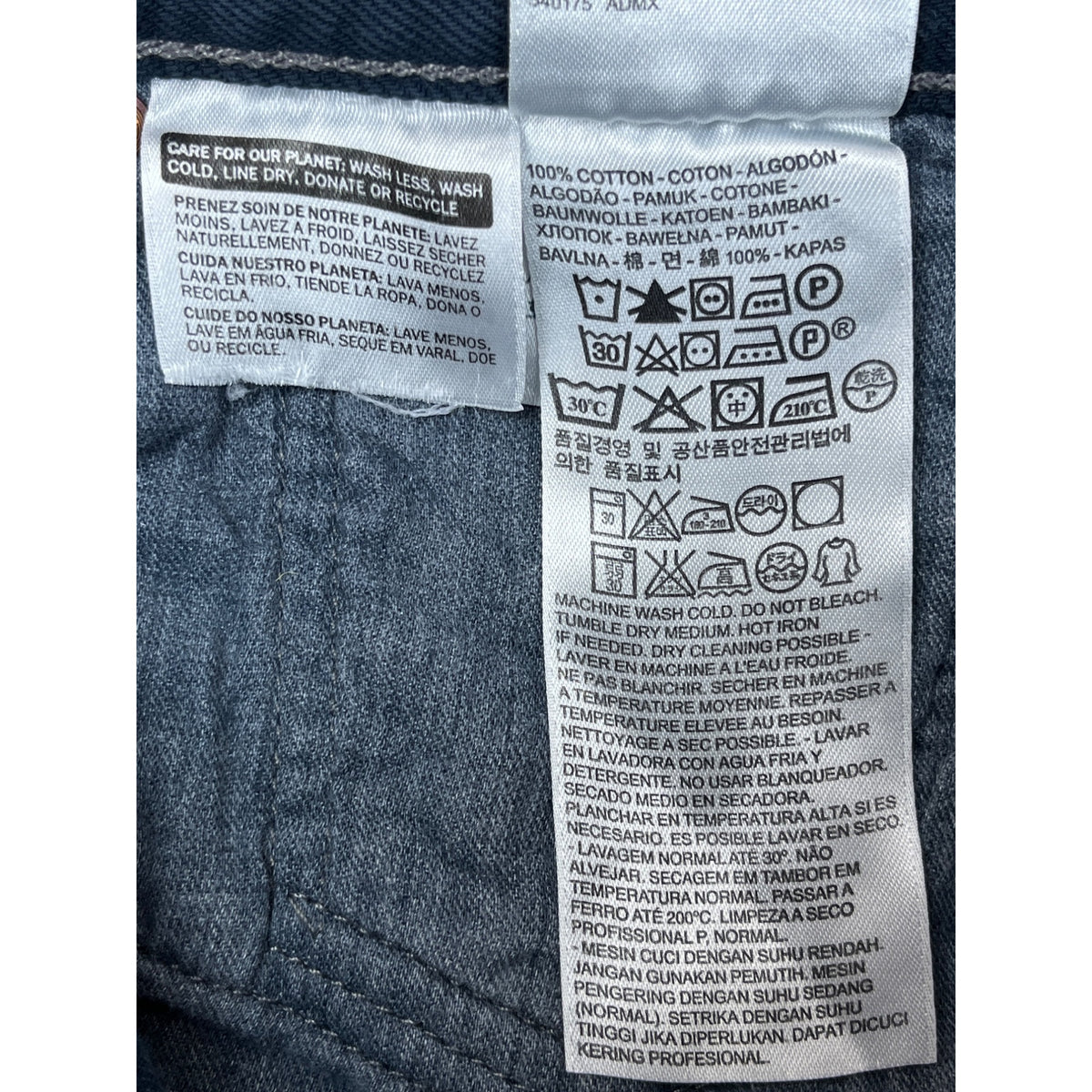 Levi’s Men’s 501 Dark Blue Original Fit Straight Leg Sz 32x32- NWT