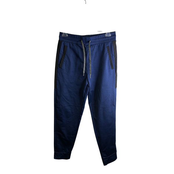 32 Degrees Mens Blue Athletic Jogger Pants Lightweight Stretch Fabric S