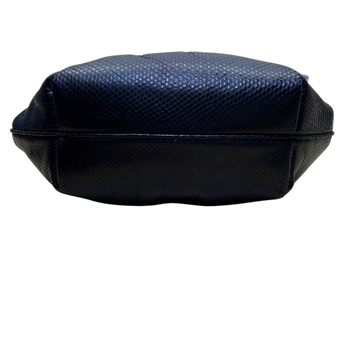 Finesse La Mode Black Leather Rhinestone Embellished Evening Clutch With Strap