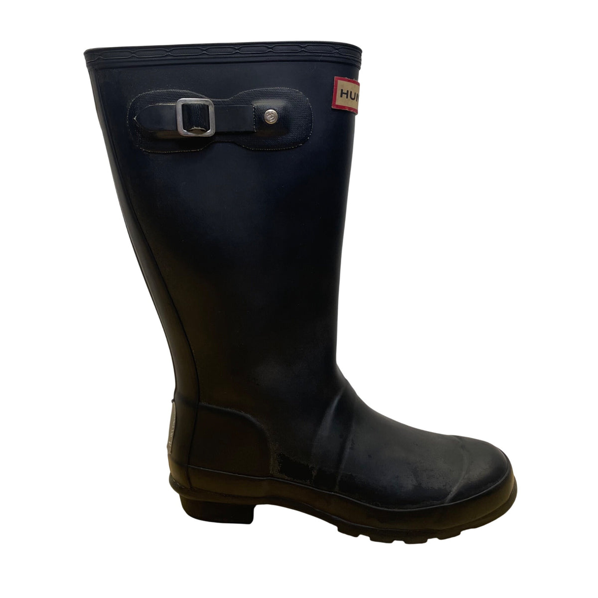 Hunter Kids Black Rubber Waterproof Rain Boots Size 3M/4F