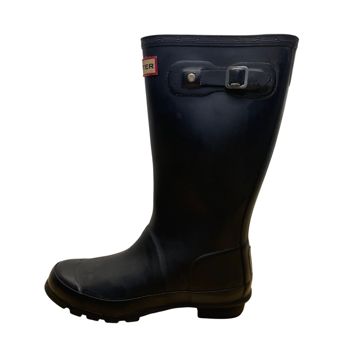 Hunter Kids Black Rubber Waterproof Rain Boots Size 3M/4F