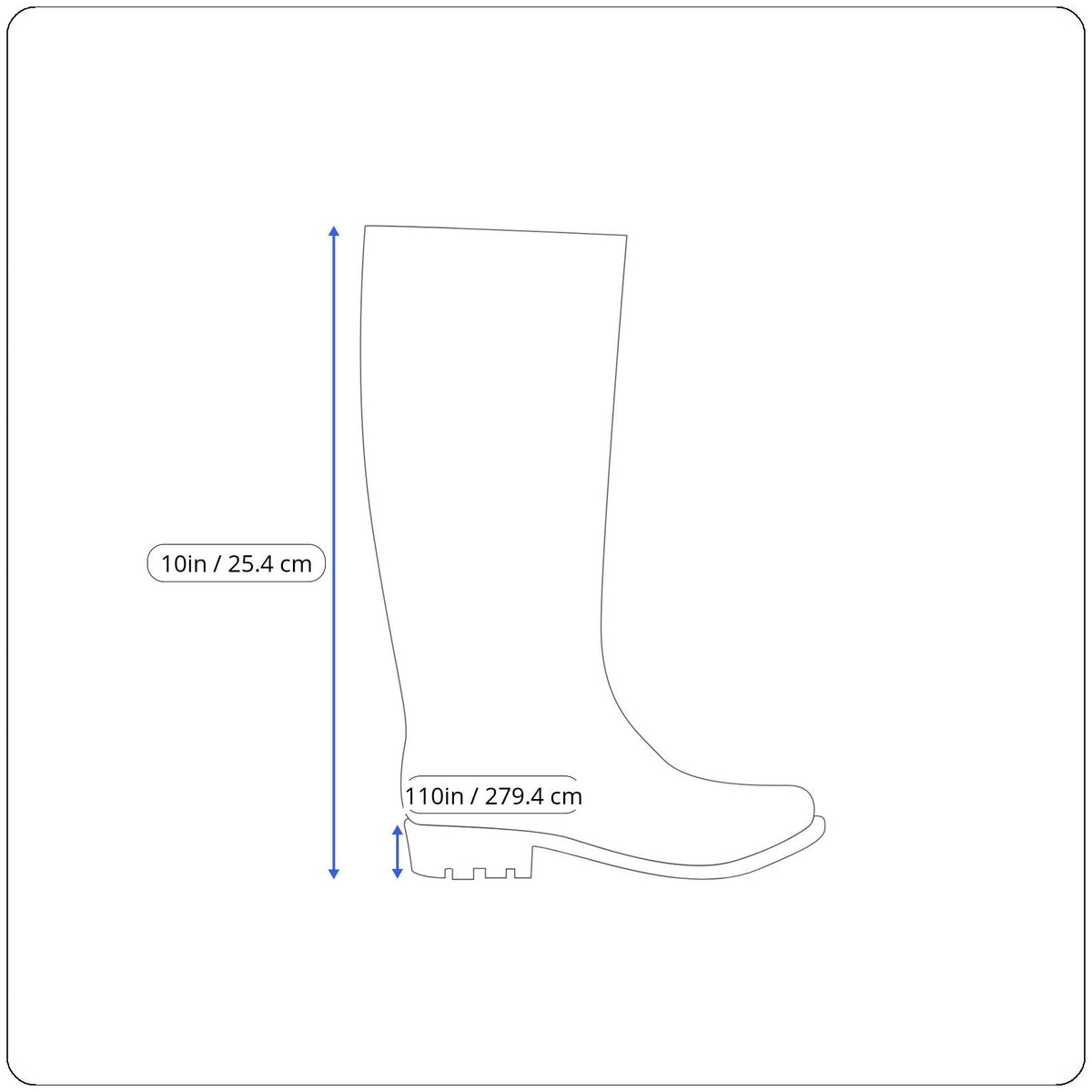 Hunter Kids Black Rubber Waterproof Rain Boots Size 3M/4F