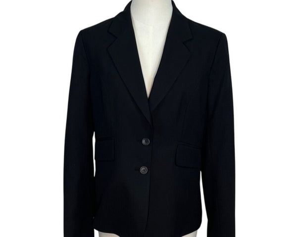The Limited Black Single-Breasted Blazer Womens Size 6
