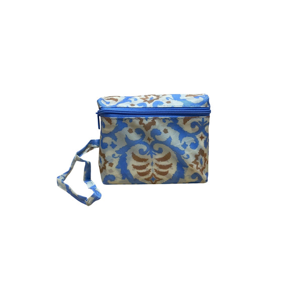 Sachi Multicolor Nylon Insulated Foldable Tote Bag With Strap For Hot/Cold Food