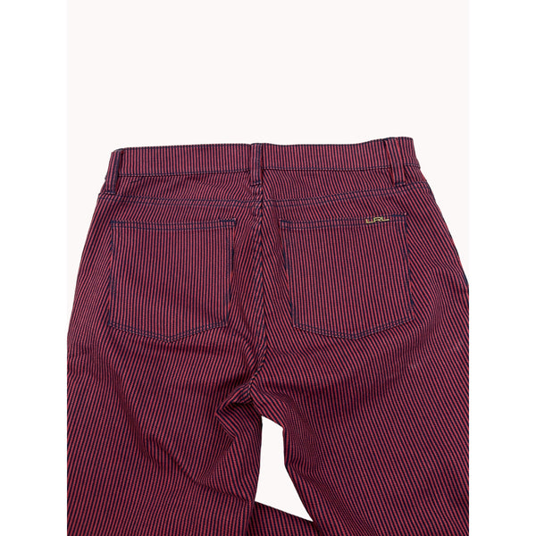 Lauren Jeans Co. Ralph Lauren Women's Striped Jeans Size 8