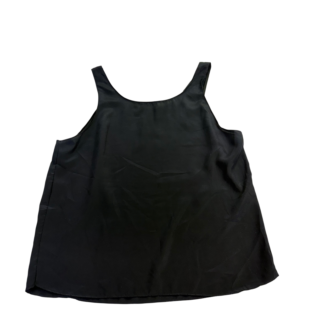 Christian Dior Women’s Black Polyester Sleeveless Embroidered Logo Tank Top Size S