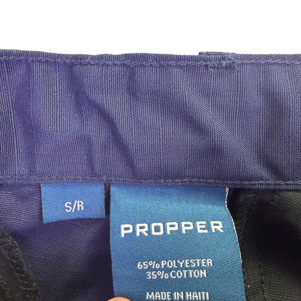 Propper Men’s Blue Cotton Classic Cargo Pants with Multiple Pockets Size S