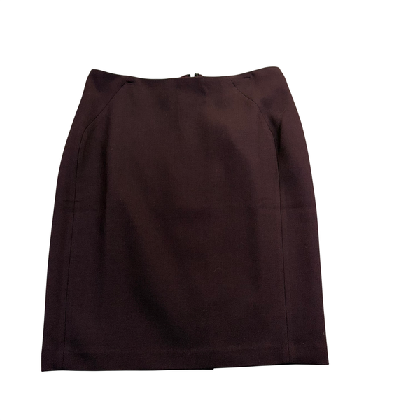 White House Black Market Women’s Red Polyester Classic Pencil Skirt Size 12