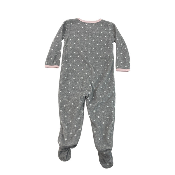 Carters Baby Girls Unicorn Footed Sleep & Play Pajamas Gray & Pink Size 9M - New
