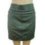 Orvis Women's Olive Green Tube Skirt With Built-In Shorts & Zipped Pockets Sz L