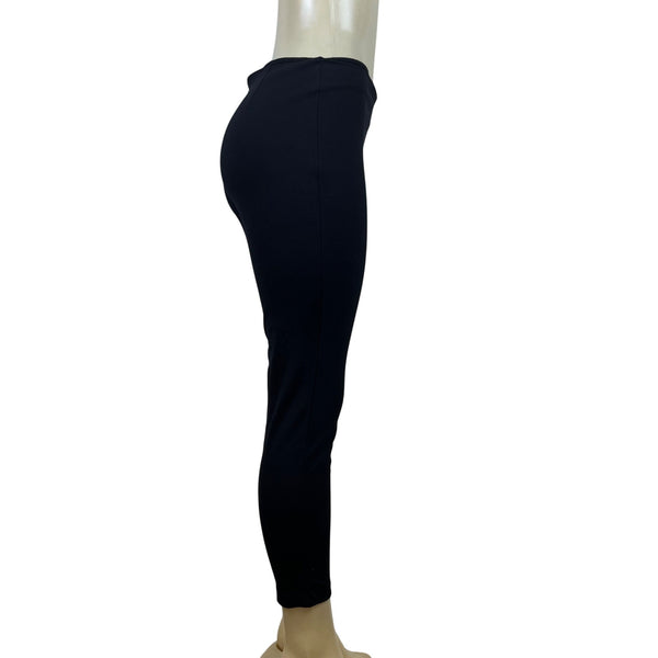 J.Crew Womens Black Viscose Blend Ankle Slim Pants Size 10
