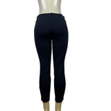 J.Crew Womens Black Viscose Blend Ankle Slim Pants Size 10