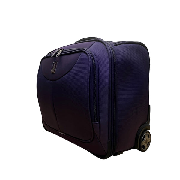 Travelpro Unisex Purple With Dual Zippers Rolling Carry-On Luggage Size M