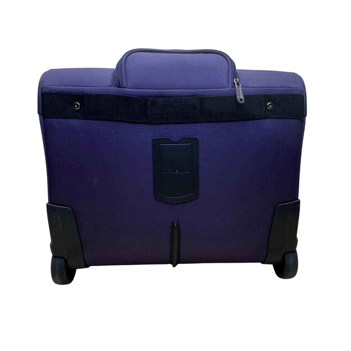 Travelpro Unisex Purple With Dual Zippers Rolling Carry-On Luggage Size M