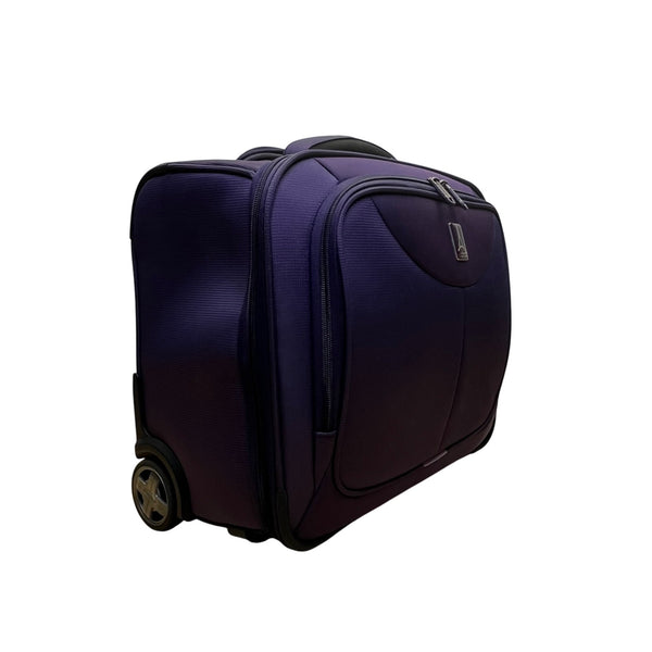 Travelpro Unisex Purple With Dual Zippers Rolling Carry-On Luggage Size M