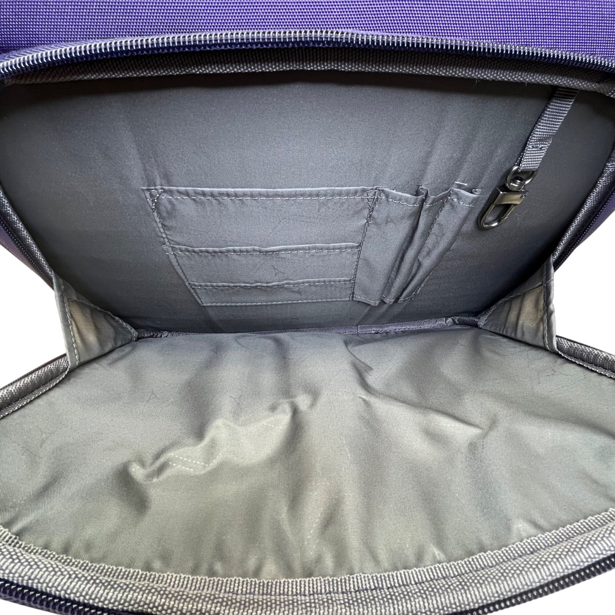 Travelpro Unisex Purple With Dual Zippers Rolling Carry-On Luggage Size M