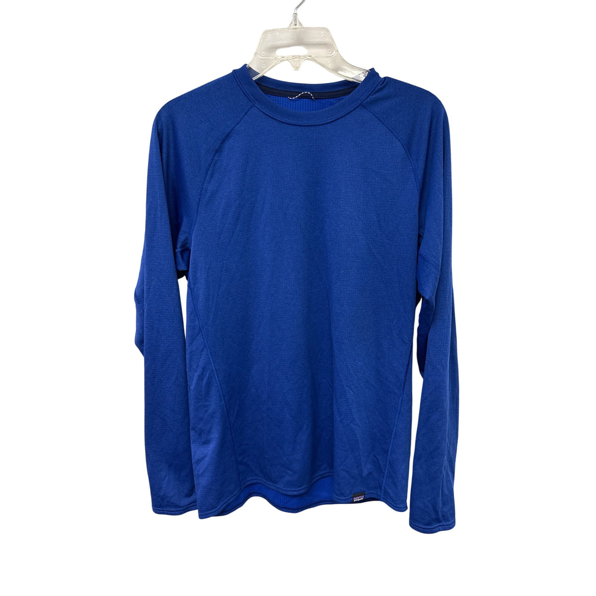 Patagonia Mens Blue Polyester Capilene Midweight Baselayer Crewneck Shirt Size M