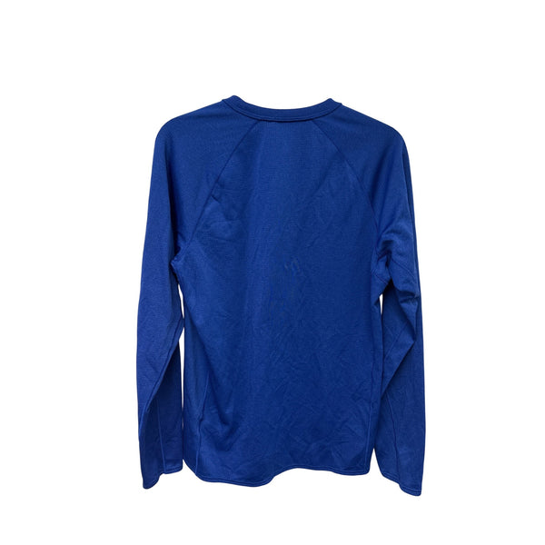 Patagonia Mens Blue Polyester Capilene Midweight Baselayer Crewneck Shirt Size M