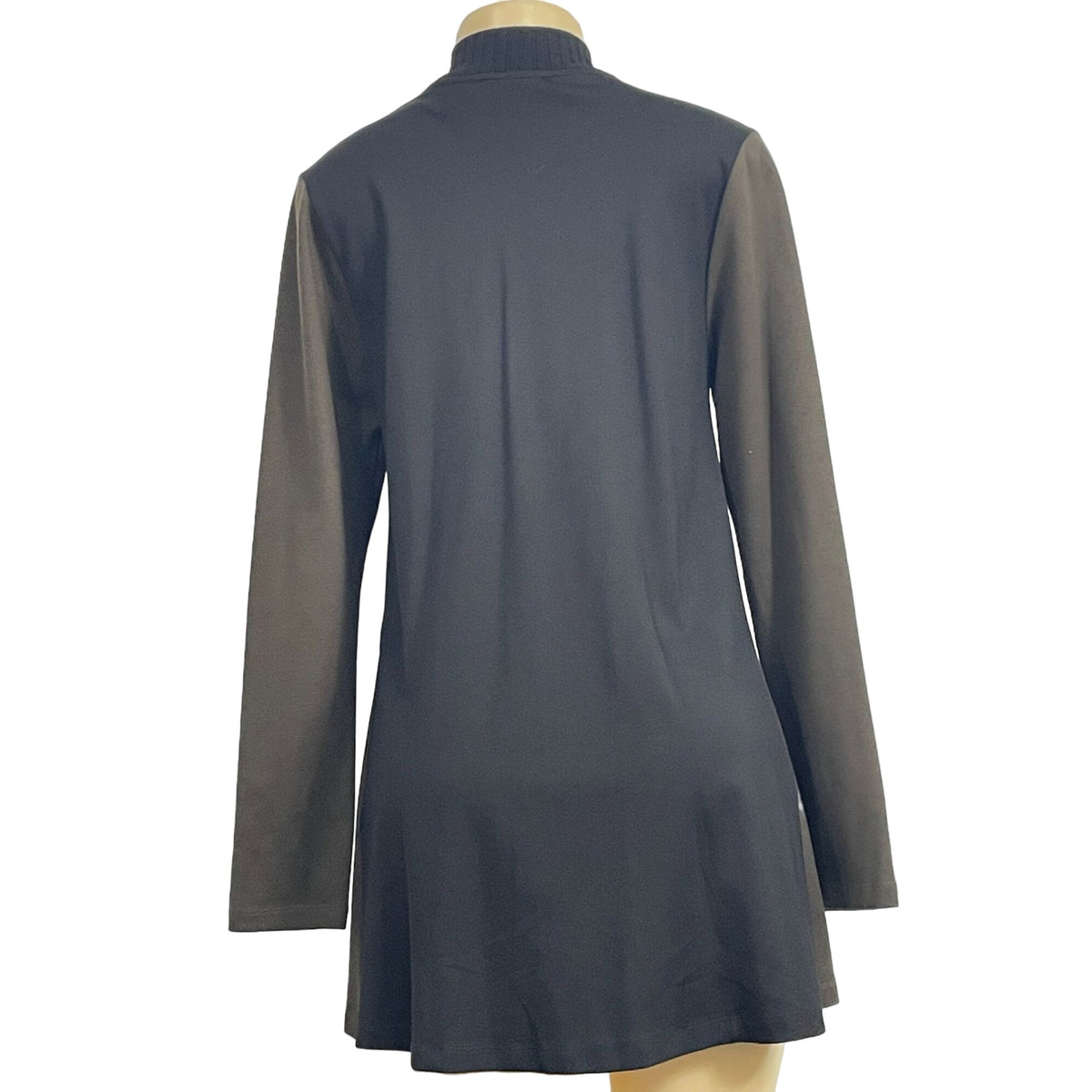 Alembika Women's Button Down Boho Black and Dark Green Jacket Size XS -NWT