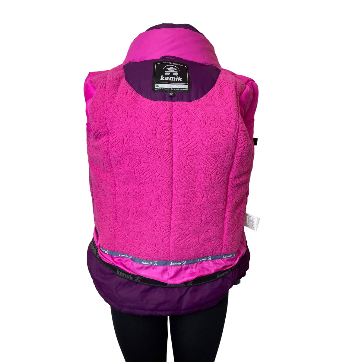 Kamik Youth Girl’s Purple  Zip Up Long Sleeve Hoodie Jacket Sz 12