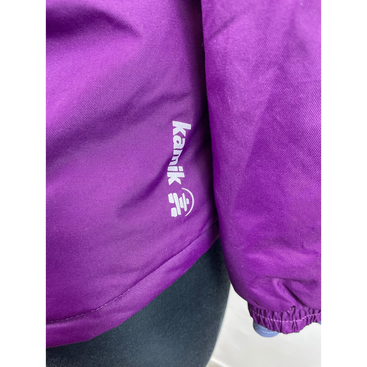 Kamik Youth Girl’s Purple  Zip Up Long Sleeve Hoodie Jacket Sz 12