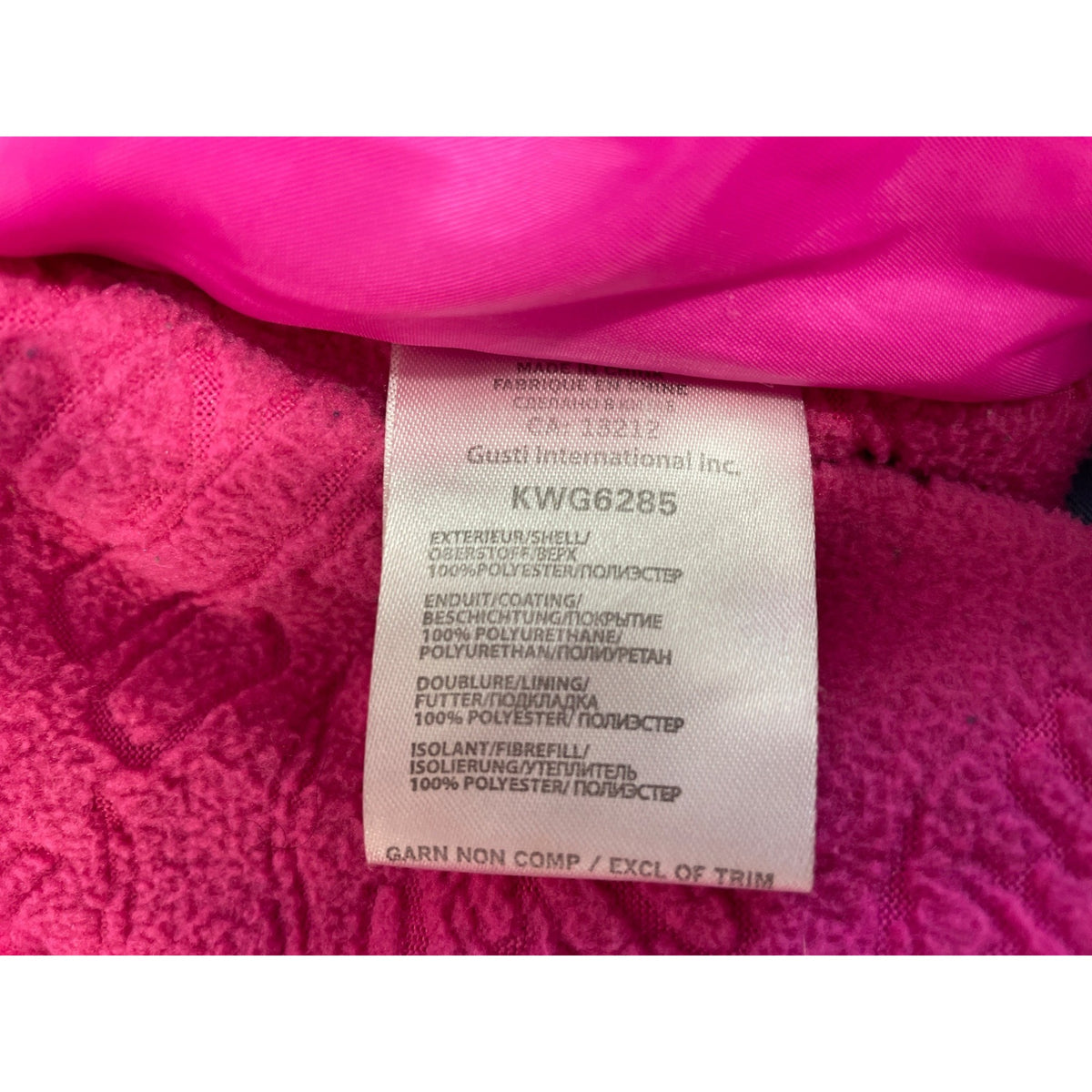 Kamik Youth Girl’s Purple  Zip Up Long Sleeve Hoodie Jacket Sz 12