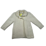 Pili Carrera Youth Girl Beige Knitted Cardigan Sweater Sz 3