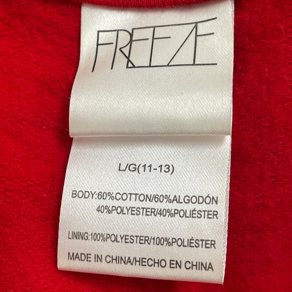 Freeze Women's Red Christmas Sweater "Ive Been Good-Ish" Large - New