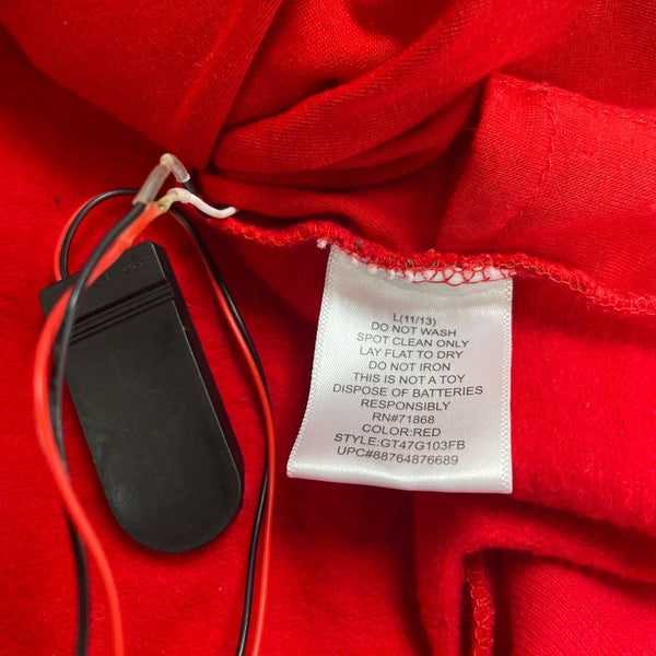 Freeze Women's Red Christmas Sweater "Ive Been Good-Ish" Large - New