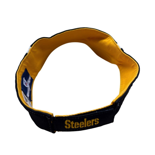Pittsburgh Steelers NFL Reebok Authentic Sideline Visor Black/White/Yellow