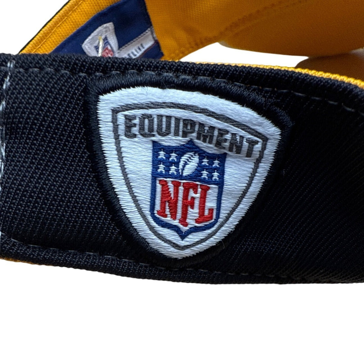 Pittsburgh Steelers NFL Reebok Authentic Sideline Visor Black/White/Yellow