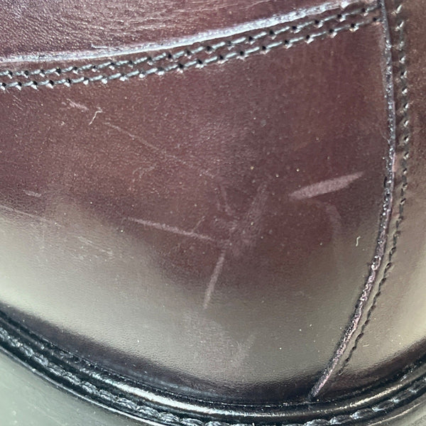 Bostonian Men's Burgundy Pollino Lace Up Shoes Sz 12M