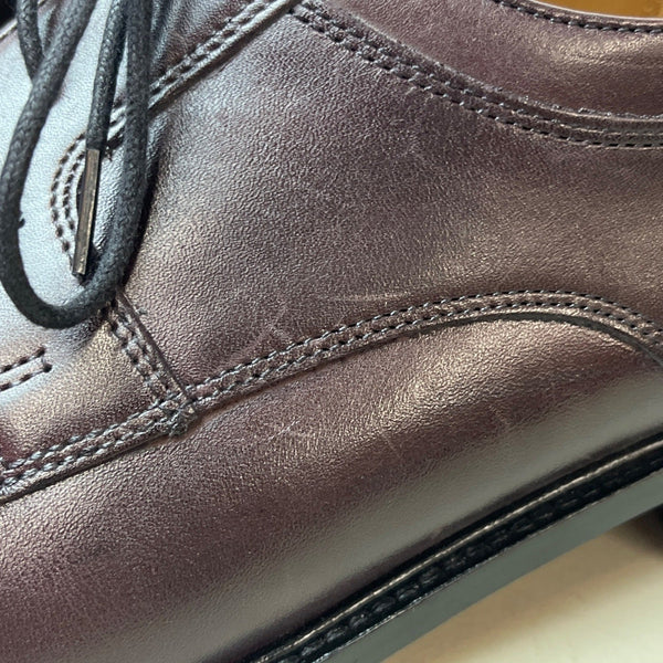Bostonian Men's Burgundy Pollino Lace Up Shoes Sz 12M