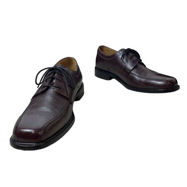Bostonian Men's Burgundy Pollino Lace Up Shoes Sz 12M